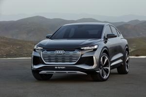 Audi Q4 Sportback e-tron Concept 2020 года 